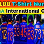 Exploring the Legacy of the 1 to 100 jersey number in cricket india Cricket