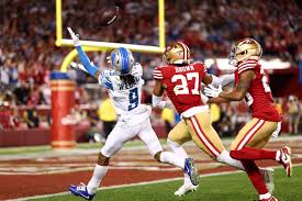 detroit lions vs 49ers match player stats